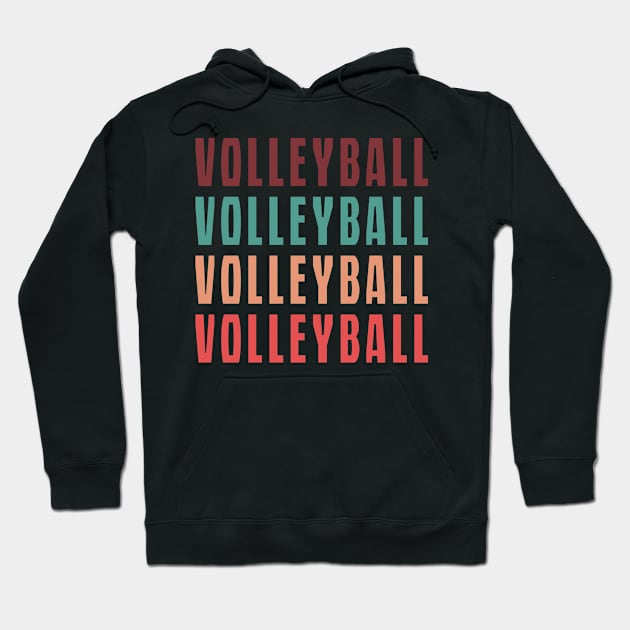 volleyball Hoodie by Mamon